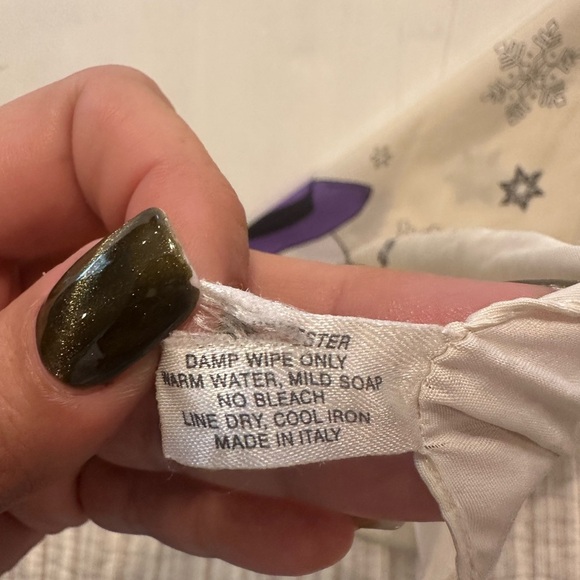 Vintage Singing Scarf Snowman Musical Holiday Novelty Christmas Made in Italy - Picture 5 of 9